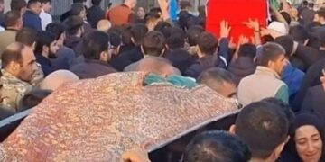 Şəhid və oğlunun xəbərinə dözməyərək ürəyi partlayan atası dəfn edildilər – YENİLƏNİB + VİDEO