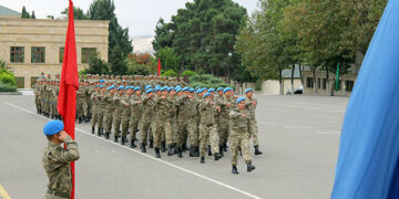 Komando başlanğıc kursu”nun buraxılış mərasimi olub