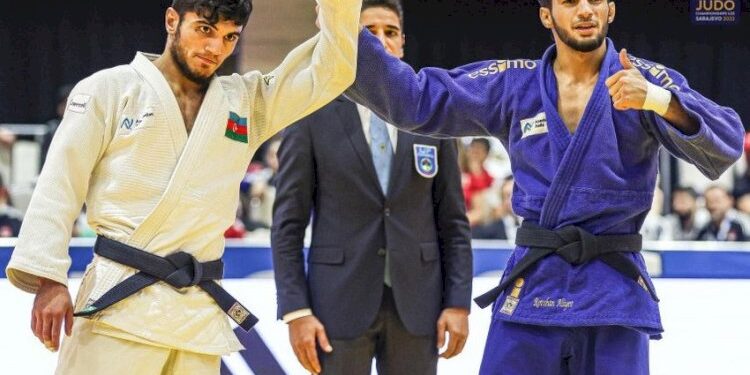 Cüdoçularımız Avropa çempioantının ilk günündə 3 medal qazandılar