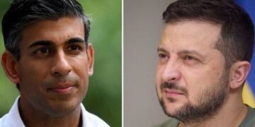 Sunak ilk zəngini Zelenskiyə etdi