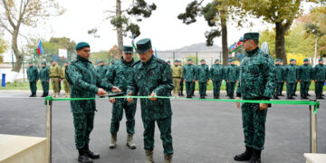 DSX-nin Cəbrayıldakı hərbi hissəsində hərbi xəstəxana, idman və yaşayış kompleksləri istifadəyə verildi – Fotolar