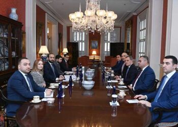 Ceyhun Bayramovla Mirzoyanın görüşü başladı – Fotolar