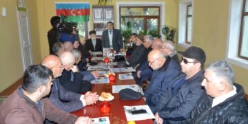 CƏLİLABAD RAYON VETERANLAR TƏŞKİLATI 3-DEKABR BEYNƏLXALQ ƏLİLLƏR GÜNÜ MÜNASİBƏTİ İLƏ TƏDBİR KEÇİRİB