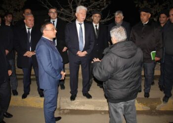 Cəlilabad şəhərinin küçələri ağıllı işıqlandırma sistemi ilə təchiz olunur-FOTO