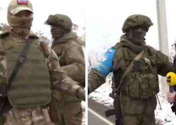 Jurnalistin qarşısını kəsən “sülhməramlı” ermənidir – Foto