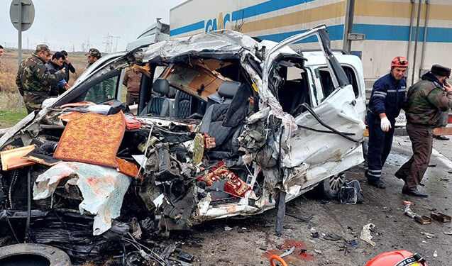 Quba yolundakı qəzada ölənlər dəmiryolçular imiş