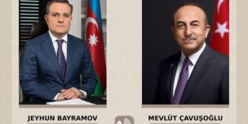 Azərbaycan və Türkiyənin XİN başçıları regiondakı vəziyyəti müzakirə ediblər