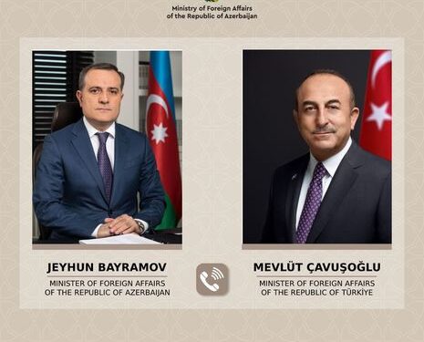 Azərbaycan və Türkiyənin XİN başçıları regiondakı vəziyyəti müzakirə ediblər