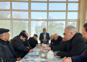 CƏLİLABAD RAYON VETERANLAR TƏŞKİLATI GƏNCLƏR GÜNÜ MÜNASİBƏTİ İLƏ TƏDBİR KEÇİRİB