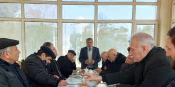 CƏLİLABAD RAYON VETERANLAR TƏŞKİLATI GƏNCLƏR GÜNÜ MÜNASİBƏTİ İLƏ TƏDBİR KEÇİRİB