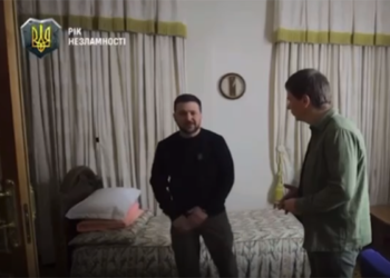 Zelenskinin müharibə boyu yaşadığı həmin dar otağı – Video