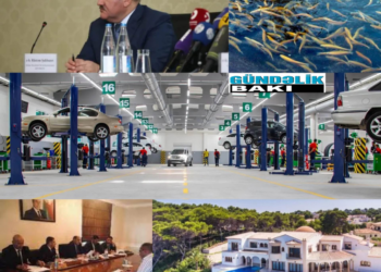 Əmlak Məsələləri Dövlət Xidmətinin rəis müavini Rüstəm Şahbazovun üzüm və taxıl sahələri… – Dövlət Xidmətinin yerli qurumlarla iş şöbəsinin müdiri Yusif Qənbərovun vətəgəsi, avtomobil sexləri və…