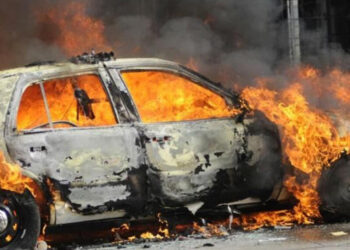 Bakıda dəhşətli qəza: 2 nəfər yanaraq öldü