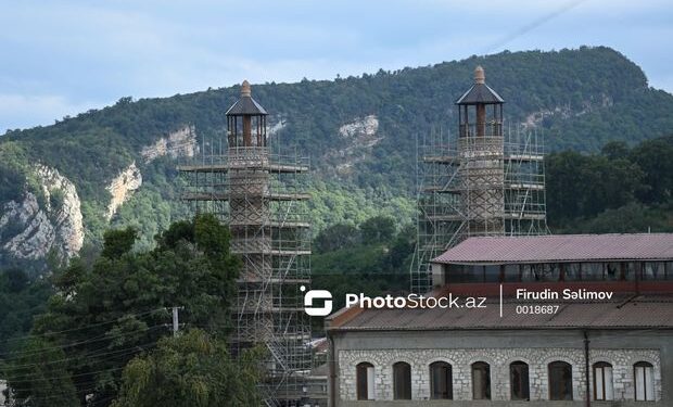 Şuşada Dövlət Xidmətləri Mərkəzinin yenidənqurma və təmir işlərinə başlanılıb