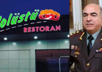 General oğlunun RESTORAN BİZNESİ – NARAZILIQ VAR