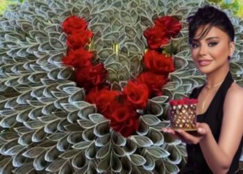 Vüsaləyə 1 dəstə dollar hədiyyə etdilər – FOTOLAR