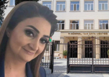 Bu məktəbdə ölkədən kənarda olan müəllimlərə dərs saatı yazılırmış