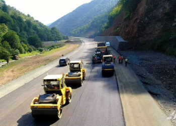 Toğanalı-Kəlbəcər-İstisu yolunun inşasından yeni – Fotolar