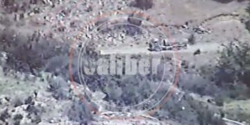 Sülhməramlılar qanunsuz daşımaları müşayiət etməyə davam edir – Video