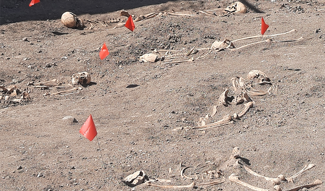 Şuşada növbəti kütləvi məzarlıq aşkarlandı – Fotolar