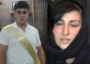 Şəhid xanımı oğlu ilə birlikdə universitetə qəbul oldu – Fotolar