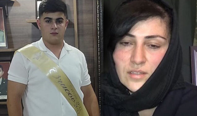 Şəhid xanımı oğlu ilə birlikdə universitetə qəbul oldu – Fotolar