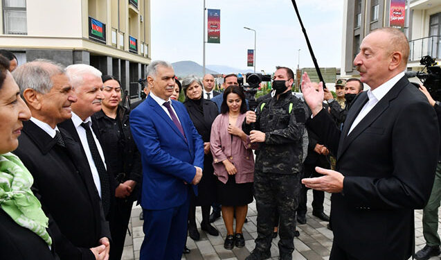 Prezidentlə Füzuli sakini arasında maraqlı dialoq – Video