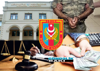32 manat rüşvətə görə 1 il həbs cəzası… – Bəs Müdafiə Nazirliyindəki 100 milyonların cəzası nə olacaq..?