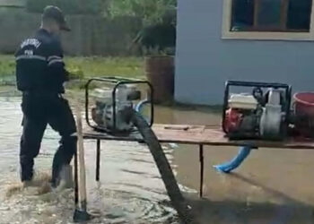 Beyləqanın kəndlərində həyətyanı sahələri su basdı – Fotolar + Video