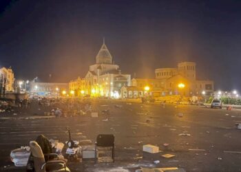 Xankəndi şəhəri boş qaldı – VİDEO