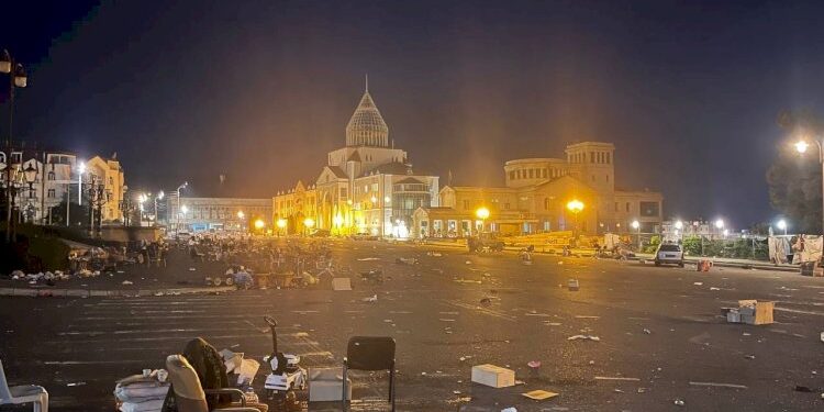 Xankəndi şəhəri boş qaldı – VİDEO