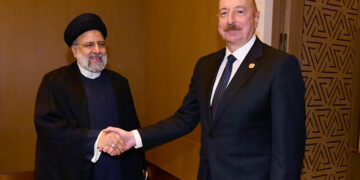 Prezident Daşkənddə Rəisi ilə görüşdü – Foto