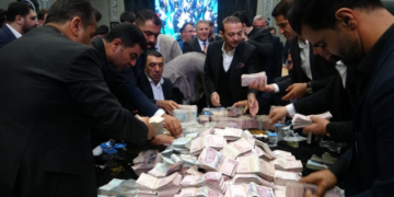 Toyda yığılan pulu 6 saata saya bildilər