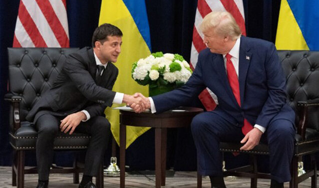 Zelenski Trampı Ukraynaya dəvət edib