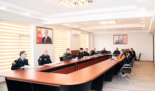 Vilayət Eyvazov polis rəislərinə tapşırıqlar verdi – Fotolar