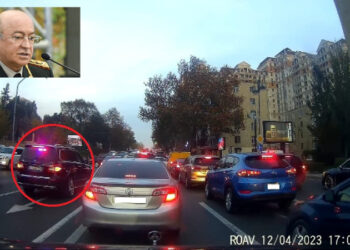 Kəmaləddin Heydərovun “miqalkalı” korteji əks yola çıxıb təhlükə yaratdı (VİDEO)