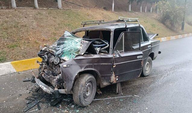 Tovuzda ağır qəza, xəsarət alanlar var – Foto