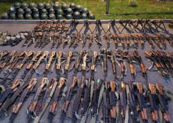 Xankəndidə xeyli silah-sursat aşkarlanıb