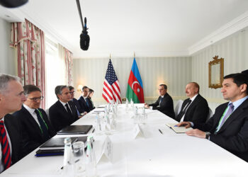 Blinken müraciət etdi, İlham Əliyev görüşdü – Foto