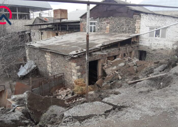 Gəncədə yağış suları ciddi fəsadlara yol açdı