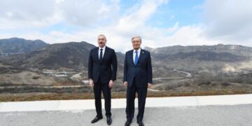 Azərbaycan və Qazaxıstan prezidentləri Şuşaya səfər ediblər – FOTO