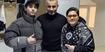 Prezidentin nəvələrindən Qurbanova dəstək – Foto