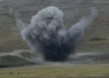 Ağdam rayonunda 30 yaşlı şəxs minaya düşdü