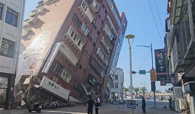 Tayvanda 7,5 bal gücündə zəlzələ – 4 ölü, 97 yaralı + Yenilənib