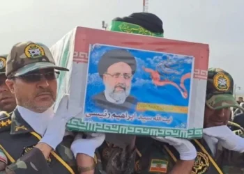 Helikopter qəzasında həlak olan İbrahim Rəisinin nəşi dəfn olunacağı Məşhəd şəhərinə aparıldı