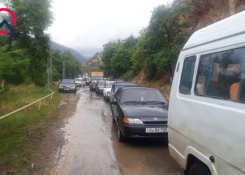 Gəncə-Daşkəsən yolunda hərəkət bərpa olundu – Fotolar