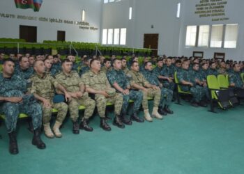 Hərbi Prokurorluq və Dövlət Sərhəd Xidməti Cəlilabadda birgə tədbir keçirdiFOTO