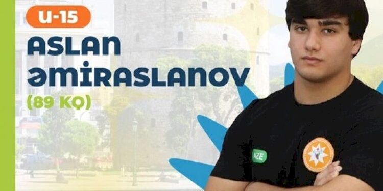 Aslan Əmiraslanov 3 qızıl medalla Avropa çempionu oldu