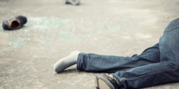 Şəki sakini kombaynın altında qalaraq