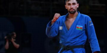 Cüdoçumuz Olimpiya Oyunlarının yarımfinalında – Yenilənir+Video